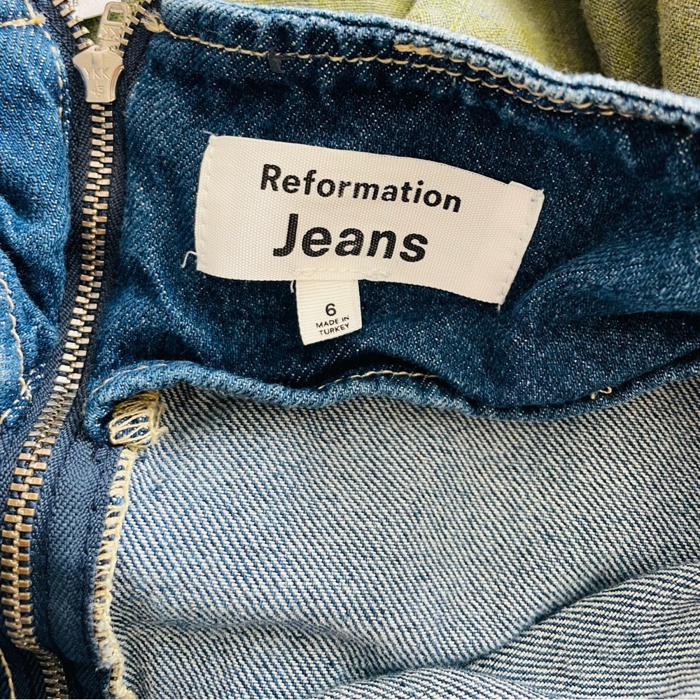 Reformation Blue Mini Dress - Picture 4 of 5